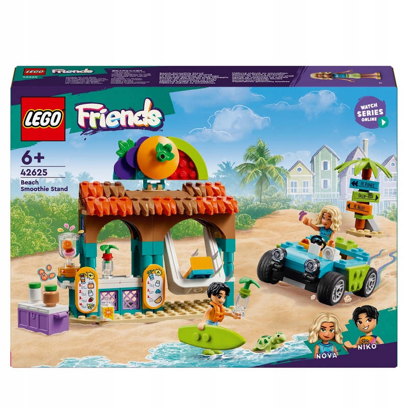 LEGO Friends 42625 LEGO Friends 42625 Stánok s koktailmi na pláži
